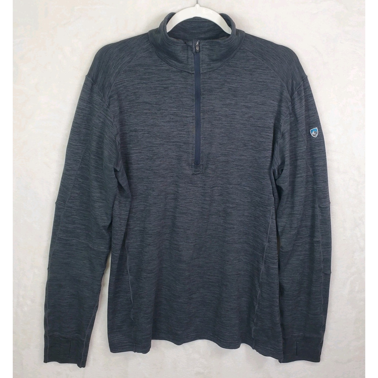 Kuhl Alloy Born In The Mountains 1/4 Zip Lightweight Pullover Shirt Mens Large